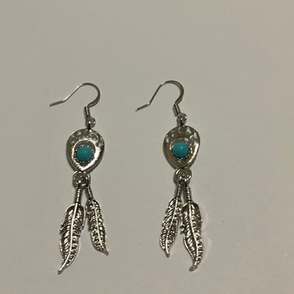 Sterling silver southwestern earrings NWT